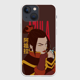 Чехол для iPhone 13 mini с принтом Azula Avatar в Петрозаводске,  |  | Тематика изображения на принте: aang | appa | avatar | avatar the last airbender | azula | iroh | katara | momo | sokka | toph | zuko | аанг | аватар | аватар легенда об аанге | азула | дядя айро | зуко | катара | сокка | тоф