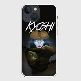 Чехол для iPhone 13 mini с принтом Kyoshi в Петрозаводске,  |  | aang | appa | avatar | avatar the last airbender | azula | iroh | katara | momo | sokka | toph | zuko | аанг | аватар | аватар легенда об аанге | азула | дядя айро | зуко | катара | сокка | тоф