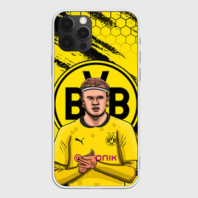 Чехол для iPhone 12 Pro Max с принтом ЭРЛИНГ ХОЛАНД / ERLING HAALAND в Петрозаводске, Силикон |  | borussia | erling braut haaland | football | sport | uefa | боруссия | сборная норвегии. | спорт | уефа | футбол | эрлинг холанд