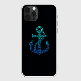 Чехол для iPhone 12 Pro Max с принтом Navy. Anchor в Петрозаводске, Силикон |  | anchor | fish | gradient | marine | mermaid | navy | ocean | octopus | sailor | sea | shark | ship | skull | treasure | whale | акула | градиент | кит | корабль | море | морской | моряк | океан | осьминог | русалка | рыба | сокровище | 