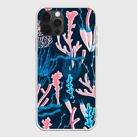 Чехол для iPhone 12 Pro Max с принтом Подводный мир в Петрозаводске, Силикон |  | colorful | coral | deep | sea | seamless | seaweed | водоросли | глубокий | коралл | красочный | паттерн | подводный мир