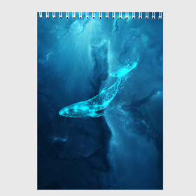 Скетчбук с принтом ЗВЕЗДНЫЙ КИТ | STAR WHALE (Z) в Петрозаводске, 100% бумага
 | 48 листов, плотность листов — 100 г/м2, плотность картонной обложки — 250 г/м2. Листы скреплены сверху удобной пружинной спиралью | Тематика изображения на принте: mastodon | rorqual | whale | звездный кит | кит | китовый | космо кит | космосический | левиафан | мастадонт | мастак | столп