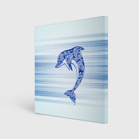 Холст квадратный с принтом Дельфин в Петрозаводске, 100% ПВХ |  | Тематика изображения на принте: cute | dolphin | два дельфина | дельфин | дельфин в море | дельфинами | милый | мир | подводный
