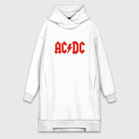 Платье-худи хлопок с принтом AC DC в Петрозаводске,  |  | ac | ac dc | ac|dc | angus young | dc. logo | hard | rock | ангус янг | логотип