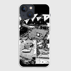 Чехол для iPhone 13 mini с принтом initial d в Петрозаводске,  |  | Тематика изображения на принте: initial d | jdm | авто | аниме | дрифт | инициал ди | уличные гонки