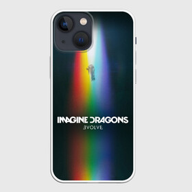 Чехол для iPhone 13 mini с принтом Imagine Dragons: Evolve в Петрозаводске,  |  | believer | dan reynolds | dragons | evolve | imagine | indie | pop | rock | имежин дрэгонс | инди | поп | рок