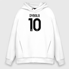 Мужское худи Oversize хлопок с принтом Dybala 10 номер Ювентус в Петрозаводске, френч-терри — 70% хлопок, 30% полиэстер. Мягкий теплый начес внутри —100% хлопок | боковые карманы, эластичные манжеты и нижняя кромка, капюшон на магнитной кнопке | Тематика изображения на принте: 10 | ac milan | champions | fifa | juve | juventus | juvi | paulo dybala | soccer | uefa | дубала | лига чемпионов | номер | пауло дибала | сборная аргентины | спорт | уефа | фифа | фк | футбол | футболист | футбольный клуб | 