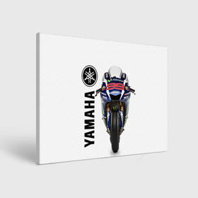 Холст прямоугольный с принтом YAMAHA [002] в Петрозаводске, 100% ПВХ |  | moto | yamaha | мотоцикл | ямана | ямаха