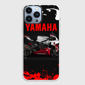 Чехол для iPhone 13 Pro Max с принтом YAMAHA [004] в Петрозаводске,  |  | moto | yamaha | мотоцикл | ямана | ямаха