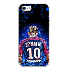 Чехол для iPhone 5/5S матовый с принтом НЕЙМАР / NEYMAR JR / НЕОН в Петрозаводске, Силикон | Область печати: задняя сторона чехла, без боковых панелей | Тематика изображения на принте: football | neymar | paris saint germain football club | sport | uefa | неймар | неймар да силва сантос жуниор | пари сен жермен | псж | сборная бразилии | спорт | уефа. | футбол