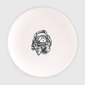 Тарелка с принтом Хомяк космонавт в Петрозаводске, фарфор | диаметр - 210 мм
диаметр для нанесения принта - 120 мм | астронавт | астрономия | космонавты | космос | хомяк космонавт