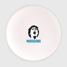 Тарелка с принтом Maradona Scream в Петрозаводске, фарфор | диаметр - 210 мм
диаметр для нанесения принта - 120 мм | argentina | maradona | messi | sport | аргентина | гол | диего | марадона | месси | мяч | рука бога | спорт | футбол | чемпион