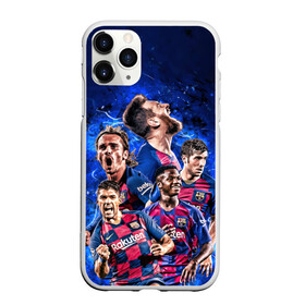 Чехол для iPhone 11 Pro матовый с принтом Месси и Суарес в Петрозаводске, Силикон |  | lionel messi | luis suarez | luis surez | madrid | барселона | лионель месси | луис альберто суарес | мадрид | фк | футбол | футбольный клуб