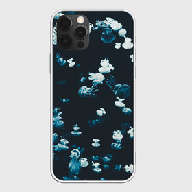 Чехол для iPhone 12 Pro Max с принтом Медузы в Петрозаводске, Силикон |  | Тематика изображения на принте: medusa | животные | медузы | мир | подводный | рыбы | щупальца