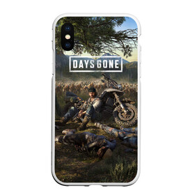 Чехол для iPhone XS Max матовый с принтом Days gone Дикон и толпа фриков в Петрозаводске, Силикон | Область печати: задняя сторона чехла, без боковых панелей | Тематика изображения на принте: action | animals | days gone | deacon | gamer | games | nextgen | pandemic | pc | player | playstation | ps 5 | steam | top | valve | weapon | xbox | zombie | валв | видео игры | животные | жизнь после | зомби | игрок | иксбокс | некстген | оружи