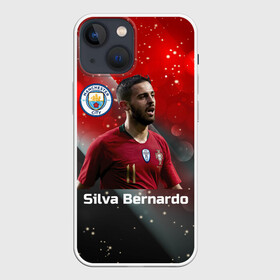 Чехол для iPhone 13 mini с принтом Silva Bernardo Манчестер Сити в Петрозаводске,  |  | manchester city | бернарду силва | манчестер сити | сборная португалии | футбол | футболист