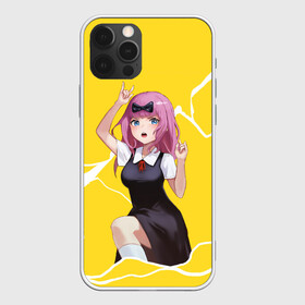 Чехол для iPhone 12 Pro Max с принтом Chika Chika в Петрозаводске, Силикон |  | anime | chika | chika fujiwara | kaguya | kaguya shinomiya | love | love detective | love is war | miyuki | shinomiya | аниме | анимэ | кагуя | любовь | любовь   это война | чика