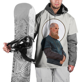 Накидка на куртку 3D с принтом Ragnarr Saint в Петрозаводске, 100% полиэстер |  | Тематика изображения на принте: viking | vikings | альфред великий | аслауг | викинг | викинги | конунг | лагерта | один | рагнар лодброк | сериал | сериалы | харальд