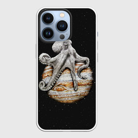 Чехол для iPhone 13 Pro с принтом Planetary Octopus в Петрозаводске,  |  | galaxy | jupiter | octopus | planet | space | stars | stellar | sun | system | галактика | звездная | звезды | космос | осьминог | планета | система | солнце | юпитер