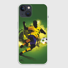 Чехол для iPhone 13 с принтом Футбол в Петрозаводске,  |  | football | игра с мячом | игрок | мяч | спорт | футбол | футболист | чемпионат по футболу