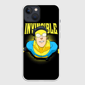 Чехол для iPhone 13 с принтом Invincible в Петрозаводске,  |  | invincible | комикс | марк грейсон | мультсериал | неуязвимый | супергерой