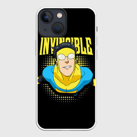 Чехол для iPhone 13 mini с принтом Invincible в Петрозаводске,  |  | invincible | комикс | марк грейсон | мультсериал | неуязвимый | супергерой