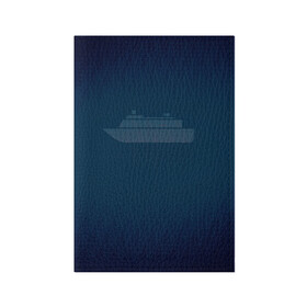 Обложка для паспорта матовая кожа с принтом Яхта в Петрозаводске, натуральная матовая кожа | размер 19,3 х 13,7 см; прозрачные пластиковые крепления | Тематика изображения на принте: корабль | море | морское | судно | яхта | яхты