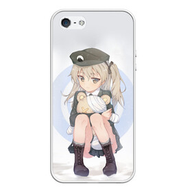 Чехол для iPhone 5/5S матовый с принтом Girls und Panzer в Петрозаводске, Силикон | Область печати: задняя сторона чехла, без боковых панелей | darjeeling | girls und panzer | girls und panzer правда | дарджилинг | девочки и танки | девушки и танки | катюша | нисидзуми михо | правда | танки