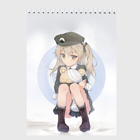 Скетчбук с принтом Girls und Panzer в Петрозаводске, 100% бумага
 | 48 листов, плотность листов — 100 г/м2, плотность картонной обложки — 250 г/м2. Листы скреплены сверху удобной пружинной спиралью | Тематика изображения на принте: darjeeling | girls und panzer | girls und panzer правда | дарджилинг | девочки и танки | девушки и танки | катюша | нисидзуми михо | правда | танки