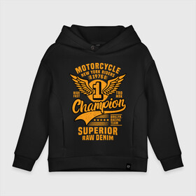 Детское худи Oversize хлопок с принтом Motorcycle New York Champion в Петрозаводске, френч-терри — 70% хлопок, 30% полиэстер. Мягкий теплый начес внутри —100% хлопок | боковые карманы, эластичные манжеты и нижняя кромка, капюшон на магнитной кнопке | Тематика изображения на принте: bike | biker | cool | helmet | moto | motorbike | motorbikes | motorcycle | new york | racer | rider | sport bike | байк | байкер | байкерам | байкеру | гонщик | мото | мотор | мотоцикл | спортбайк