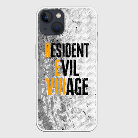 Чехол для iPhone 13 с принтом RESIDENT EVIL VILLAGE | ГРАНЖ в Петрозаводске,  |  | horror | lady dimitrescu | resident evil | resident evil 8 | village | демитреска | деревня | димитреску | леди димитреска | обитель зла | резидент эвил | ресидент евил | хоррор