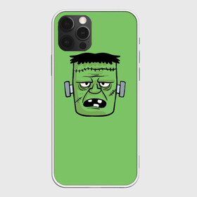 Чехол для iPhone 12 Pro с принтом Зеленый Франкенштейн в Петрозаводске, силикон | область печати: задняя сторона чехла, без боковых панелей | зеленый | монстр | фильмы | франкенштейн | чудовище | шрек
