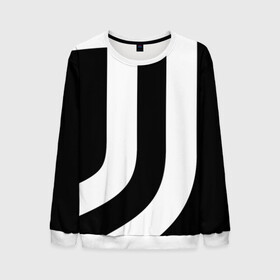 Мужской свитшот 3D с принтом Juventus | J (2021/22) в Петрозаводске, 100% полиэстер с мягким внутренним слоем | круглый вырез горловины, мягкая резинка на манжетах и поясе, свободная посадка по фигуре | 0x000000123 | juve | juventus | ronaldo | криштьяно | роналдо | юве | ювентус