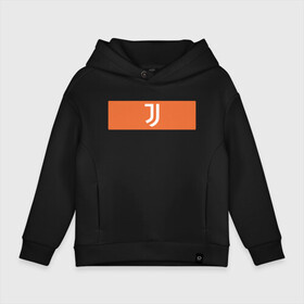 Детское худи Oversize хлопок с принтом Juventus | Tee Cut & Sew (2021 в Петрозаводске, френч-терри — 70% хлопок, 30% полиэстер. Мягкий теплый начес внутри —100% хлопок | боковые карманы, эластичные манжеты и нижняя кромка, капюшон на магнитной кнопке | Тематика изображения на принте: 0x000000123 | juve | juventus | ronaldo | криштьяно | роналдо | юве | ювентус