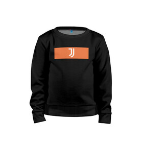 Детский свитшот хлопок с принтом Juventus | Tee Cut & Sew (2021 в Петрозаводске, 100% хлопок | круглый вырез горловины, эластичные манжеты, пояс и воротник | Тематика изображения на принте: 0x000000123 | juve | juventus | ronaldo | криштьяно | роналдо | юве | ювентус