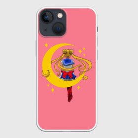 Чехол для iPhone 13 mini с принтом Sailor Moon в Петрозаводске,  |  | ami | chibiusa | haruka | hotaru | makoto | minako | moon | rei | sailor | usagi | ами | артемис | венера | луна | макото | марс | меркурий | минако | мичиру | момару | мун | плутон | принц | рэй | сатурн | сейлор | серенити | сецуна 