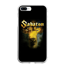 Чехол для iPhone 7Plus/8 Plus матовый с принтом Sabaton в Петрозаводске, Силикон | Область печати: задняя сторона чехла, без боковых панелей | battle | broden | defence of moscow | heavy | joakim | metall | power | primo victoria | rock | sabaton | sweden | tommy johansson | сабатон