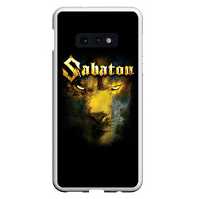 Чехол для Samsung S10E с принтом Sabaton в Петрозаводске, Силикон | Область печати: задняя сторона чехла, без боковых панелей | battle | broden | defence of moscow | heavy | joakim | metall | power | primo victoria | rock | sabaton | sweden | tommy johansson | сабатон