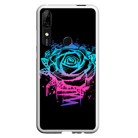 Чехол для Honor P Smart Z с принтом Неоновая Роза Neon Rose в Петрозаводске, Силикон | Область печати: задняя сторона чехла, без боковых панелей | Тематика изображения на принте: flower | flowers | green | nature | neon | pattern | red | rose | roses | spring | summer | весна | зеленый | краски | красная | лето | листва | листья | неон | неоновая | паттерн | природа | роза | розы | узор | фауна | флора | цветок | цветы