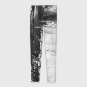 Леггинсы 3D с принтом Черно-Белый Арт в Петрозаводске, 80% полиэстер, 20% эластан | Эластичный пояс, зауженные к низу, низкая посадка | абстракция | арт | искусство | холст | черно белый