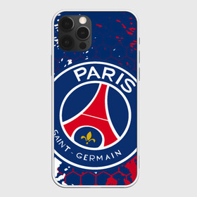 Чехол для iPhone 12 Pro с принтом ФК ПСЖ FC PSG PARIS SG в Петрозаводске, силикон | область печати: задняя сторона чехла, без боковых панелей | fifa. | football | paris saint germain football club | psg | sport | uefa | английская премьер лига | лига финал | матч | спорт | уефа | финал | фифа | фк парии сен жермен | фк псж | футбол