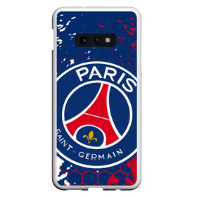 Чехол для Samsung S10E с принтом ФК ПСЖ FC PSG PARIS SG в Петрозаводске, Силикон | Область печати: задняя сторона чехла, без боковых панелей | Тематика изображения на принте: fifa. | football | paris saint germain football club | psg | sport | uefa | английская премьер лига | лига финал | матч | спорт | уефа | финал | фифа | фк парии сен жермен | фк псж | футбол