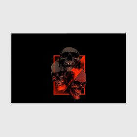 Бумага для упаковки 3D с принтом Skulls | Черепа в Петрозаводске, пластик и полированная сталь | круглая форма, металлическое крепление в виде кольца | Тематика изображения на принте: bones | dark | darkness | dead | death | head | human | red | skull | skulls | голова | кости | красный | мертвец | мертвый | темнота | темный | тьма | человек | череп | черепа