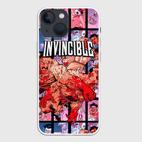 Чехол для iPhone 13 mini с принтом Неуязвимый (Invincible) в Петрозаводске,  |  | damien darkblood | invincible | дэмиен даркблад | мультсериал | непобедимый | неуязвимый