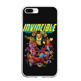 Чехол для iPhone 7Plus/8 Plus матовый с принтом Неуязвимый Invincible в Петрозаводске, Силикон | Область печати: задняя сторона чехла, без боковых панелей | allen | atom | debbie | eve | girl | grayson | immortal | invincible | man | mark | monster | nolan | omni | атом | атомная | вильтрум | вильтрумит | воительница | грейсон | дебби | ева | костюм | марк | монстр | мэн | неуязвимый |