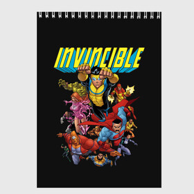 Скетчбук с принтом Неуязвимый Invincible в Петрозаводске, 100% бумага
 | 48 листов, плотность листов — 100 г/м2, плотность картонной обложки — 250 г/м2. Листы скреплены сверху удобной пружинной спиралью | allen | atom | debbie | eve | girl | grayson | immortal | invincible | man | mark | monster | nolan | omni | атом | атомная | вильтрум | вильтрумит | воительница | грейсон | дебби | ева | костюм | марк | монстр | мэн | неуязвимый |