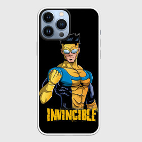 Чехол для iPhone 13 Pro Max с принтом Mark Grayson (Invincible) в Петрозаводске,  |  | allen | atom | debbie | eve | girl | grayson | immortal | invincible | man | mark | monster | nolan | omni | атом | атомная | вильтрум | вильтрумит | воительница | грейсон | дебби | ева | костюм | марк | монстр | мэн | неуязвимый |