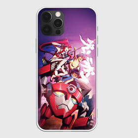 Чехол для iPhone 12 Pro с принтом Gurren Lagann в Петрозаводске, силикон | область печати: задняя сторона чехла, без боковых панелей | Тематика изображения на принте: gurren | gurren lagann | kamina | kittan bachika | nia teppelin | simon | yoko littner | гуррен | гуррен лаганн | симон