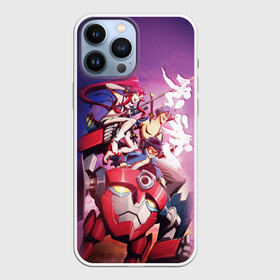 Чехол для iPhone 13 Pro Max с принтом Gurren Lagann в Петрозаводске,  |  | gurren | gurren lagann | kamina | kittan bachika | nia teppelin | simon | yoko littner | гуррен | гуррен лаганн | симон