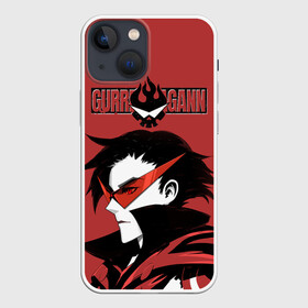 Чехол для iPhone 13 mini с принтом Гуррен Лаганн в Петрозаводске,  |  | gurren | gurren lagann | kamina | kittan bachika | nia teppelin | simon | yoko littner | гуррен | гуррен лаганн | симон